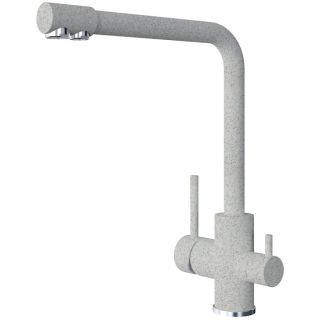 Смеситель для кухни Dr. Gans Акцент с подключением к фильтру серый